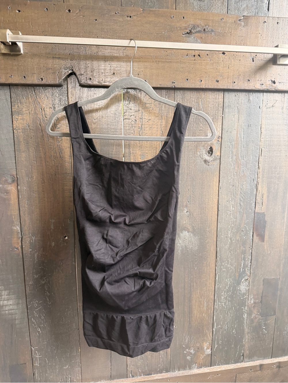 BLANQI Black Sleeveless Mini Tank Dress